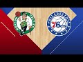 NBA2K26 Boston Celtics versus 76ers