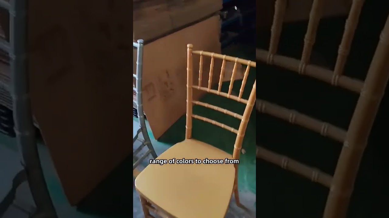 How to elevate your event decor?Resin Phoenix banquet chairs elegant, sturdy and a true showstopper!