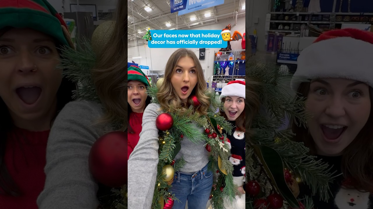 It&rsquo;s TIMMMEEE!!!🎄🎅 Holiday decor is here and available in-store and online! #Shorts