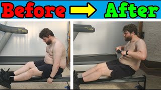 Rowing Every Day For 30 Days (Weight Loss Time Lapse) screenshot 2