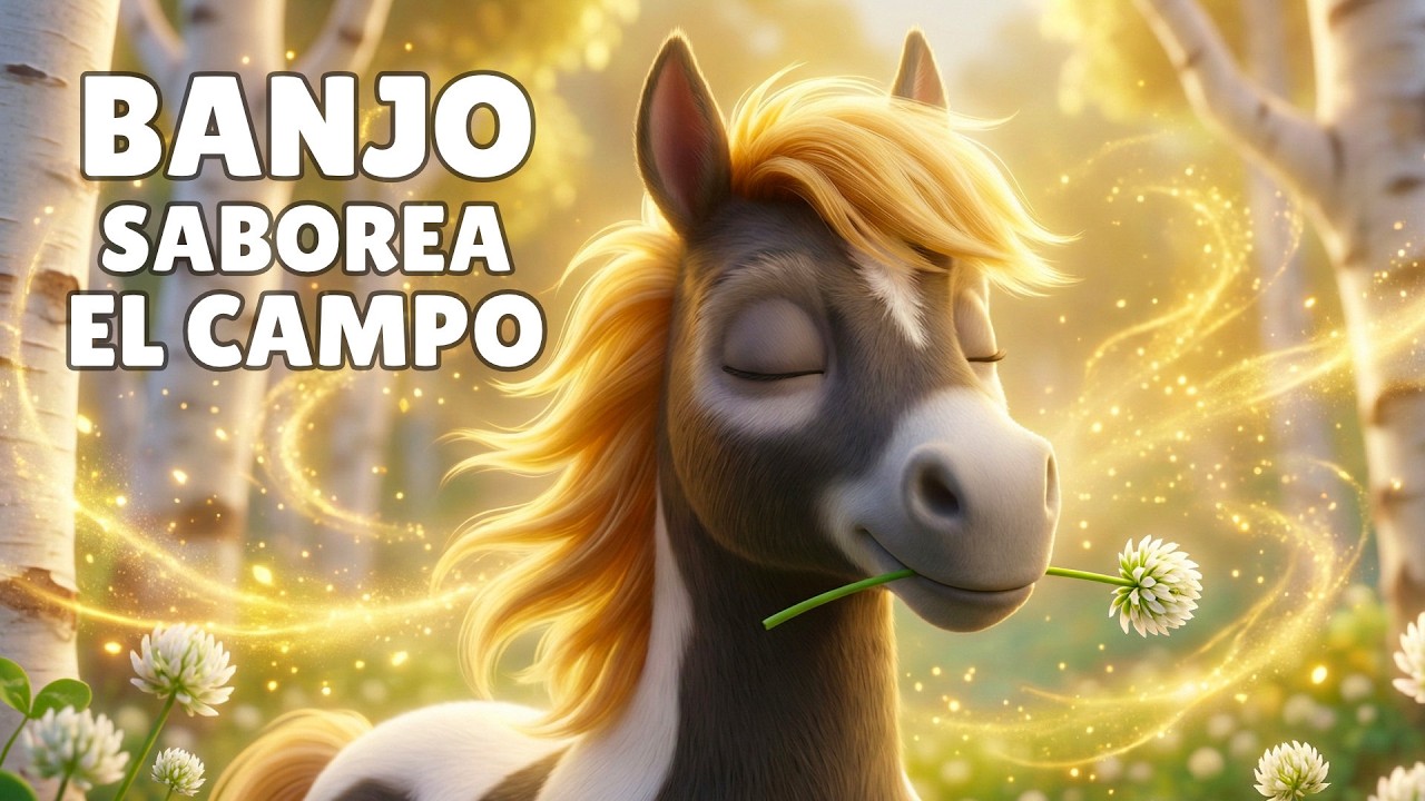 ¡Ñam Ñam Glup! 😆 Aprendiendo a Comer con Atención | Banjo el Caballo Salvaje