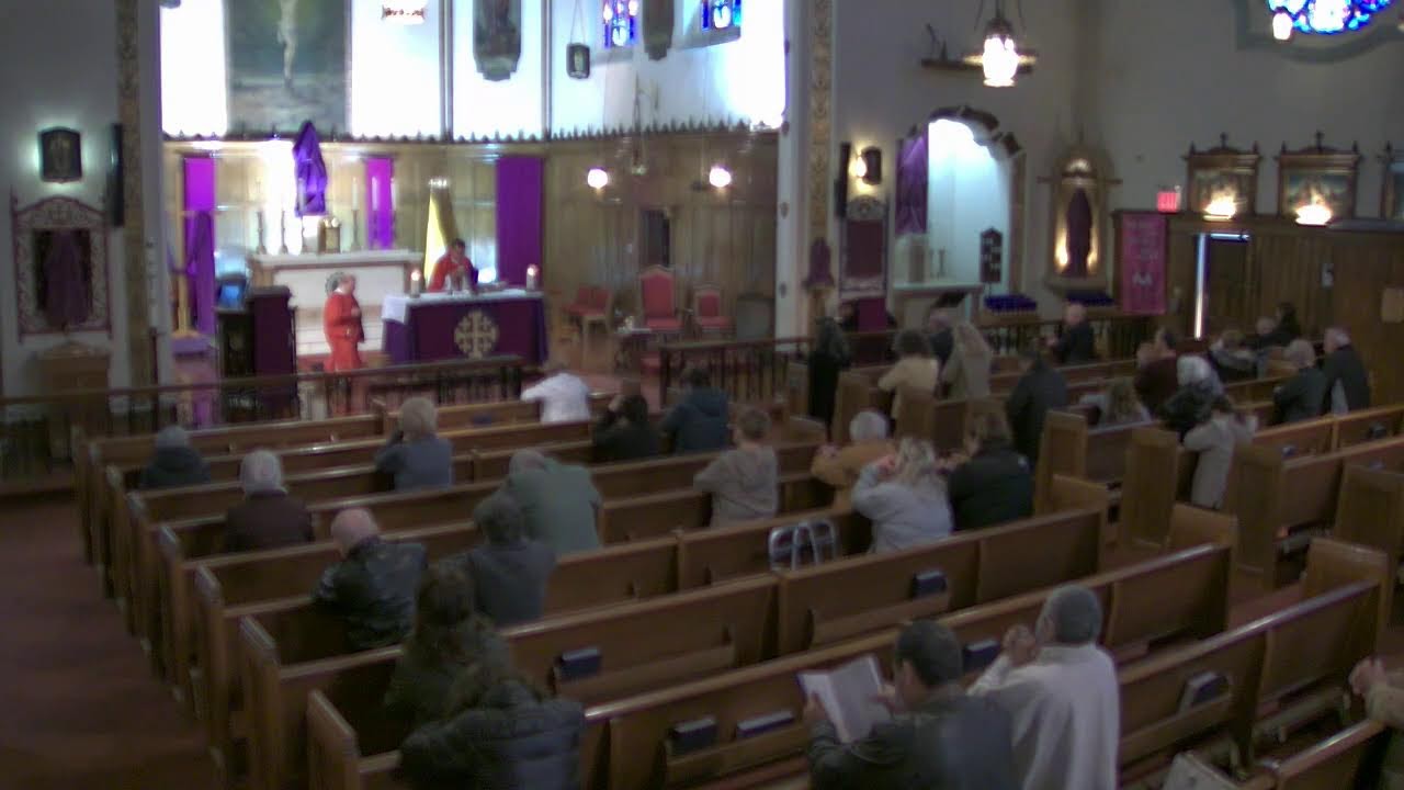 830am Palm Sunday Mass in St. Joseph Hewlett Church YouTube