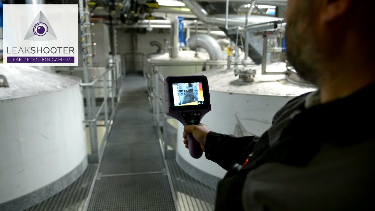 ACOUSTIC AIR LEAK DETECTION CAMERA LEAKSHOOTER YouTube