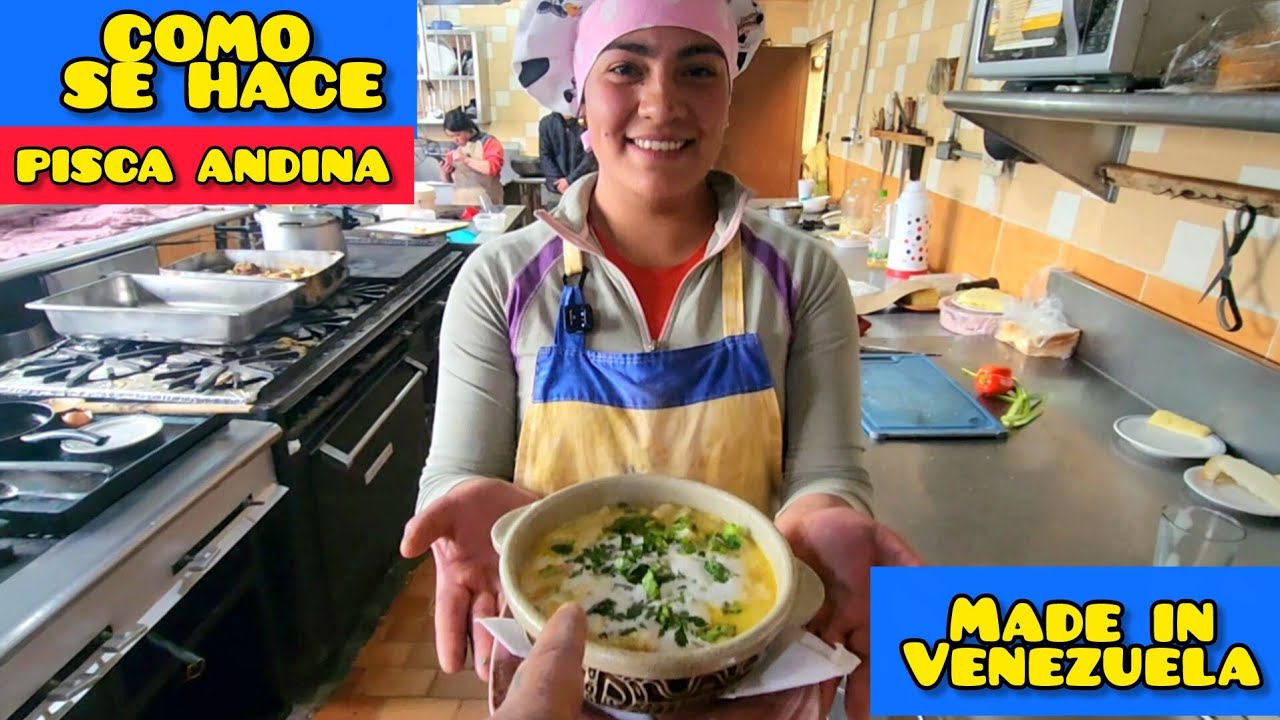 🤔 Así es como se Hace LA MEJOR Pisca Andina Los Venezolanos Aman la Sopa 🇻🇪