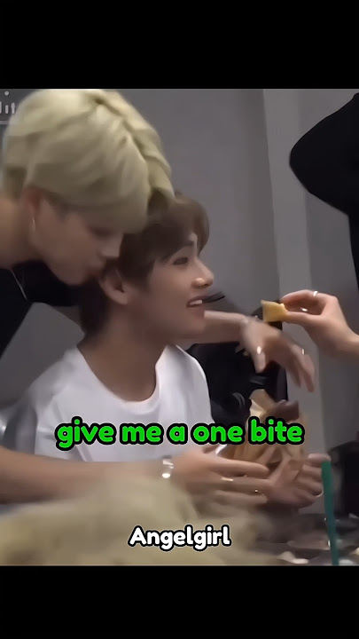 members shared food with jimin 🐣 // adorable baby mochi // #shorts #angelgirl9416