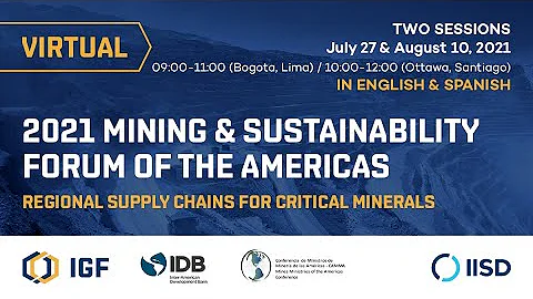 IGF-IDB-CAMMA | Critical Minerals in the Americas: Proposals to strengthen supply chains