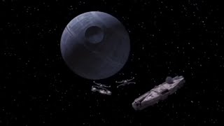 The Destruction Of The Death Star - Star Wars A New Hope