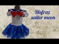 como hacer un disfraz de sailor moon para bebe diy