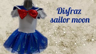 como hacer un disfraz de sailor moon para bebe diy