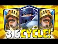 IMPOSSIBLE TO DEFEND! 3.6 MEGA KNIGHT PRINCE CYCLE IN CLASH ROYALE!
