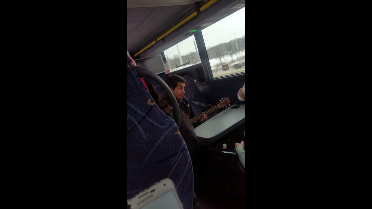 Megabus Hell Dude With Guitar