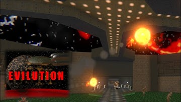 DOOM II with Project Brutality [TNT Evilution] Level 13 Nukage Processing
