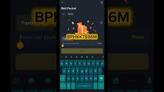 Binance new red pocket code 💰💵.... #binanceredpocketcode #BinanceCampaign #binance #vairal #vairal