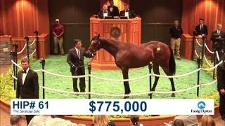 Famous The Saratoga Sale (2016): Hip 61 f. Ghostzapper, 1/2 to Songbird sells for $800k Net Worth