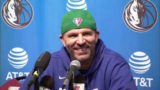 This is Luka Doncic's team - Jason Kidd addresses the media for the first time since Kyrie's trade Wealth