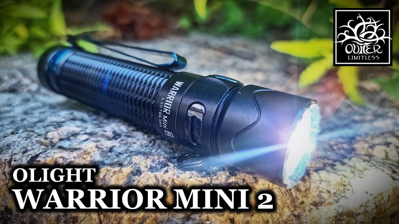 Olight Warrior Mini 2 Ti Water Quick look - YouTube