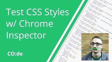 Testing CSS Styles with Chrome Inspector Tool