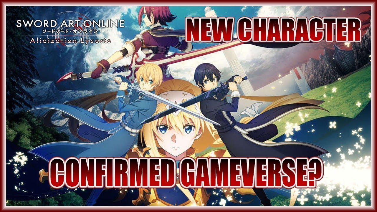 Sword Art Online Alicization Lycoris New Character Reveal! Gameverse