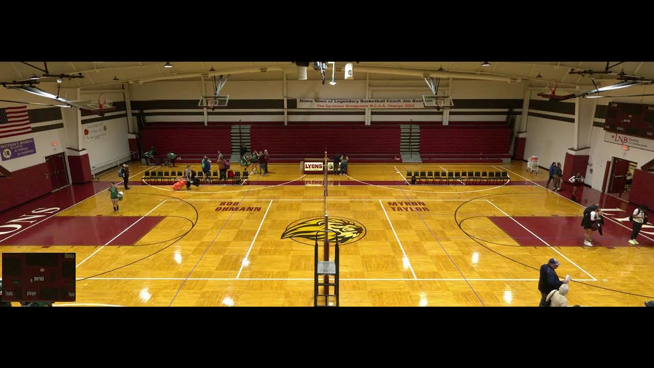 Lyons High School vs. NorthRoseWolcott Varsity Womens' Volleyball