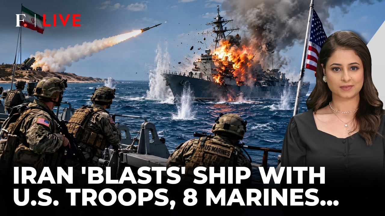 'Not 1 But 8 Wounded': US Marines 'Hit' In Iran Ship Strike, Pentagon 'Kept Quiet' | Firstpost Live