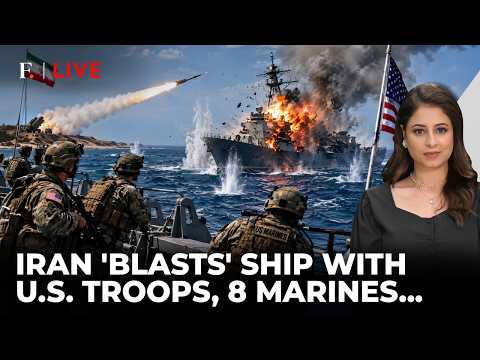 'Not 1 But 8 Wounded': US Marines 'Hit' In Iran Ship Strike, Pentagon 'Kept Quiet' | Firstpost Live