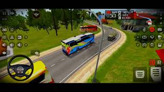 Blue Star Bus New Route: Complete Driving Bus PART 7 Simulator indonesia Experience!#bus #simulator  screenshot 2