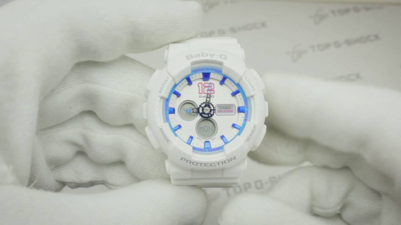 Casio Baby-G BA-120-7B обзор наручных часов от Интернет-магазина TopGShop.ru