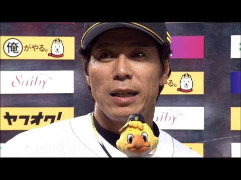 【プロ野球パ】「幸せです、それだけです」秋山監督優勝インタビュー  2014/10/02 H-Bs