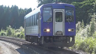 【4K】JR関西本線　普通列車キハ120形気動車　ｷﾊ120-7