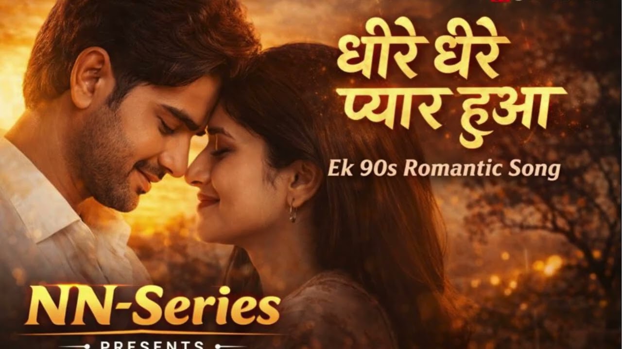 धीरे धीरे प्यार हुआ ❤️ | 90s Romantic Hindi Song  Evergreen Love Melody | NN-Series #song #90s #song
