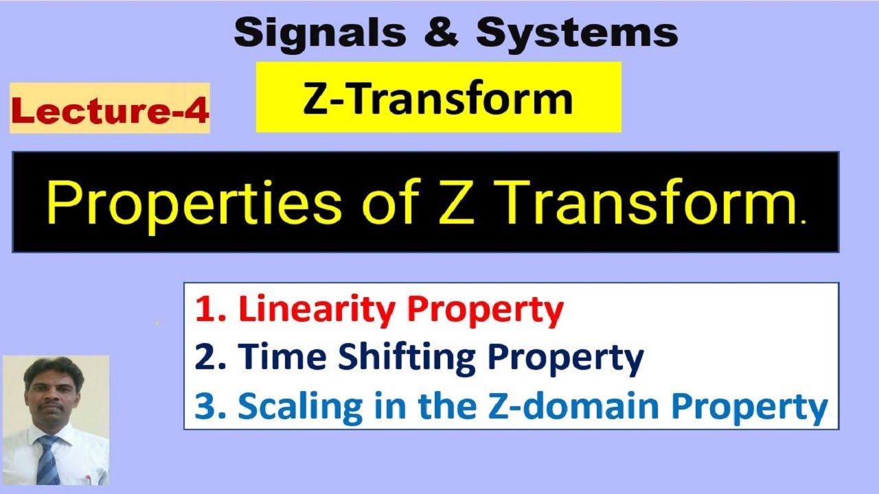Properties of Z Transform - YouTube