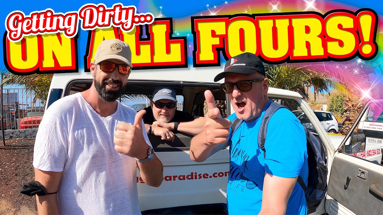 Getting Dirty on all Fours! 4x4 Jeep Tour of Tenerife.