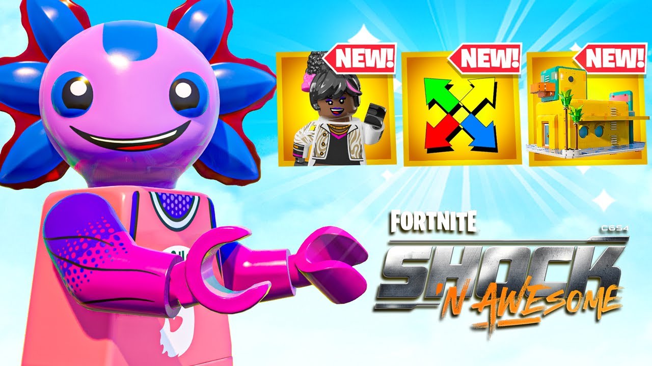 LEGO Fortnite Season 4 is HERE! (Gameplay Update)