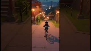 TEMPLE PATH CYCLE: Sunset Ride &amp; Nostalgic Instrumental Lo-Fi 🏮