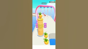 pancake Run 3D Level 91 🤗😀😘 Android, iOS | #shorts  #pancackeRun #gameplay #mobilegame