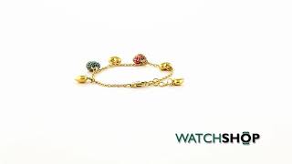 Juicy Couture Jewellery Ladies' PVD Gold plated Bracelet (WJW690-710)
