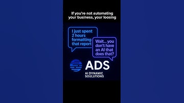 You’re Wasting Hours on THIS (Let AI Fix It) | #artificialintelligence #aiautomation #aiagency
