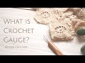 What is Crochet Gauge? How to make a crochet swatch with Moara Crochet