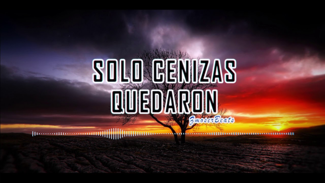 BASE DE RAP DESAMOR TRISTE - SOLO CENIZAS QUEDARON - INSTRUMENTAL PIANO | ZMoserBeats | USO LIBRE