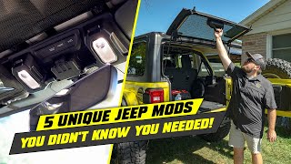 Testing 5 Unique Jeep Wrangler Mods!