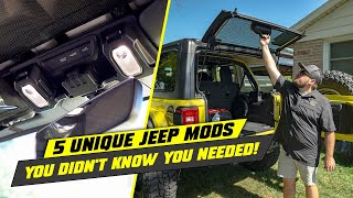 testing 5 unique jeep wrangler mods!