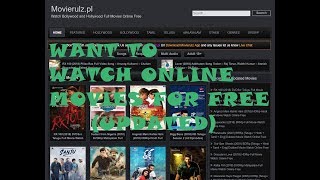 How to watch movies online for free 2018 updated