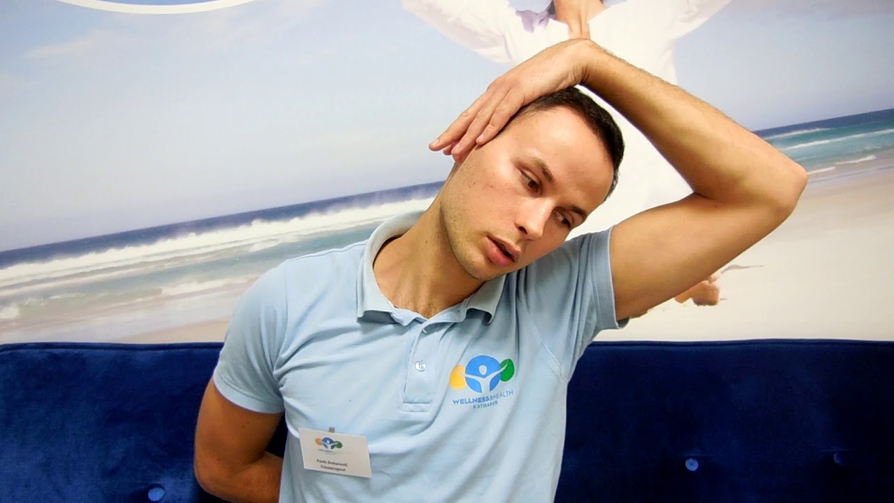 Боль в шее - упражнения