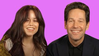 Jenna Ortega and Paul Rudd being siblings for 8 minutes
