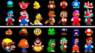 ALL POWER-UPS MARIO! SMM2 - Full Showcase