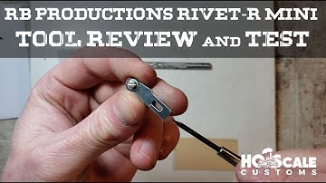 RB Productions Rivet-R Mini Riveting Tool for Model Railroading