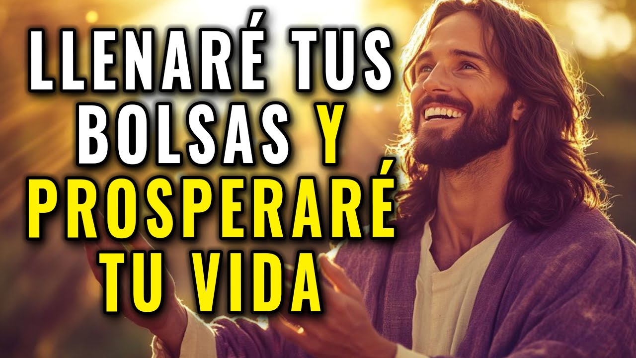 DIOS TE DICE HOY.  LLENARÉ TUS BOLSAS Y PROSPERARÉ TU VIDA ANTES QUE EL MES TERMINA.