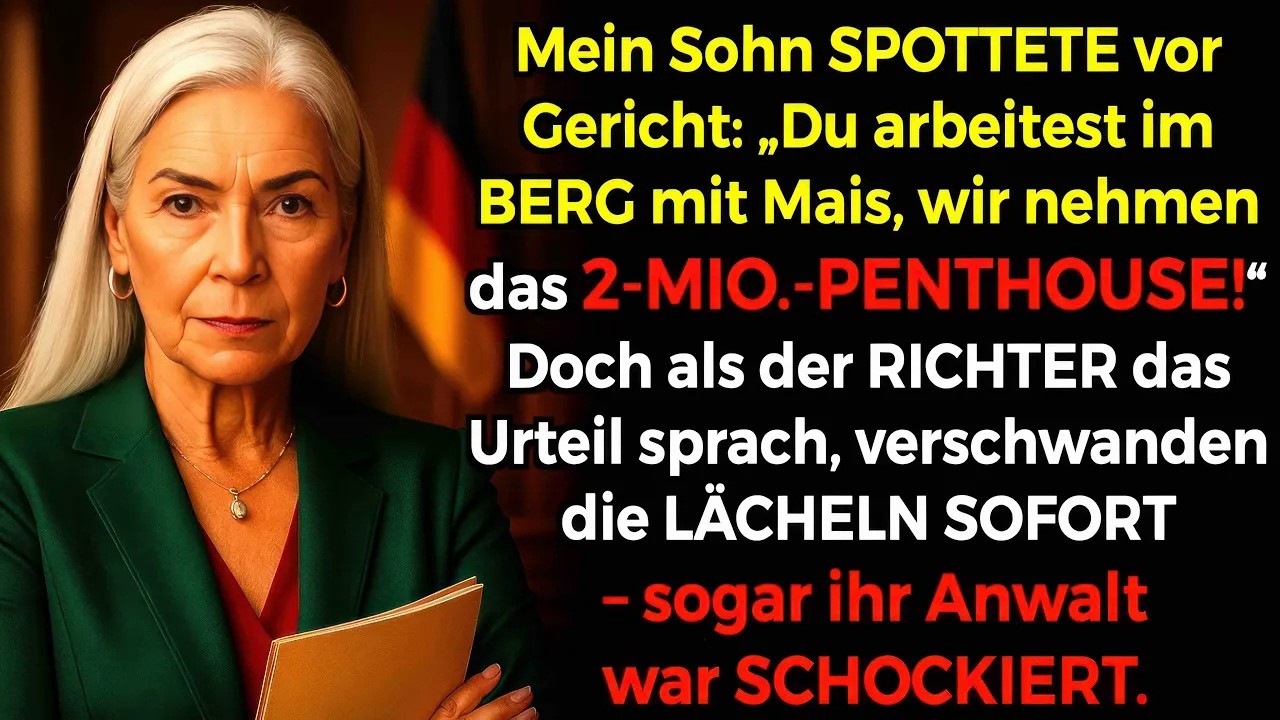 Mein Sohn und Schwiegertochter witzelten vor Gericht über das Haus, doch das Urteil beendete ALLES