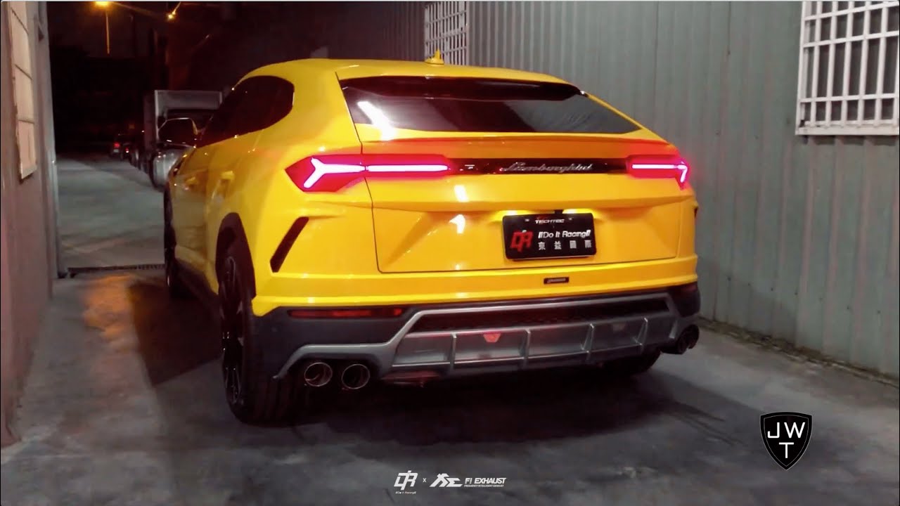 Urus w/ Catback Fi Exhaust System! LOUD Revs, Accelerations