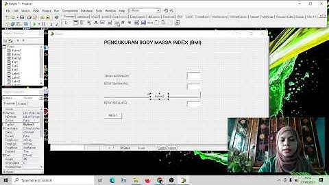 Praktikum Pengukuran Body Massa Index (BMI) dengan menggunakan Delphi 7